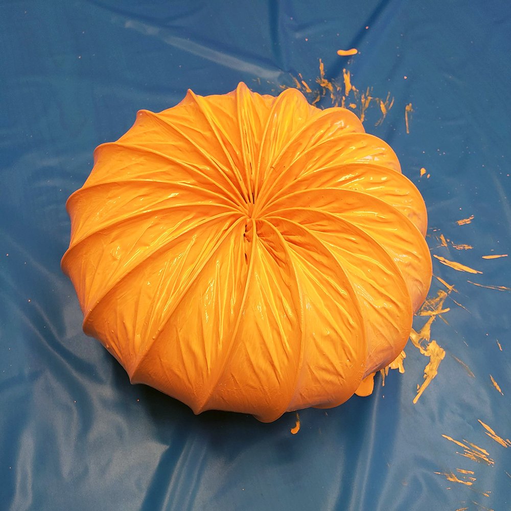 Decorative Vinyl Ducting Pumpkin