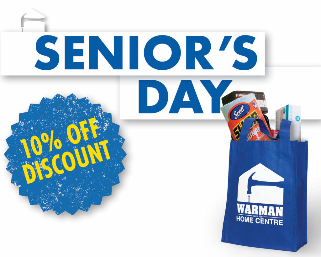 Seniors Day at Warman Home Centre