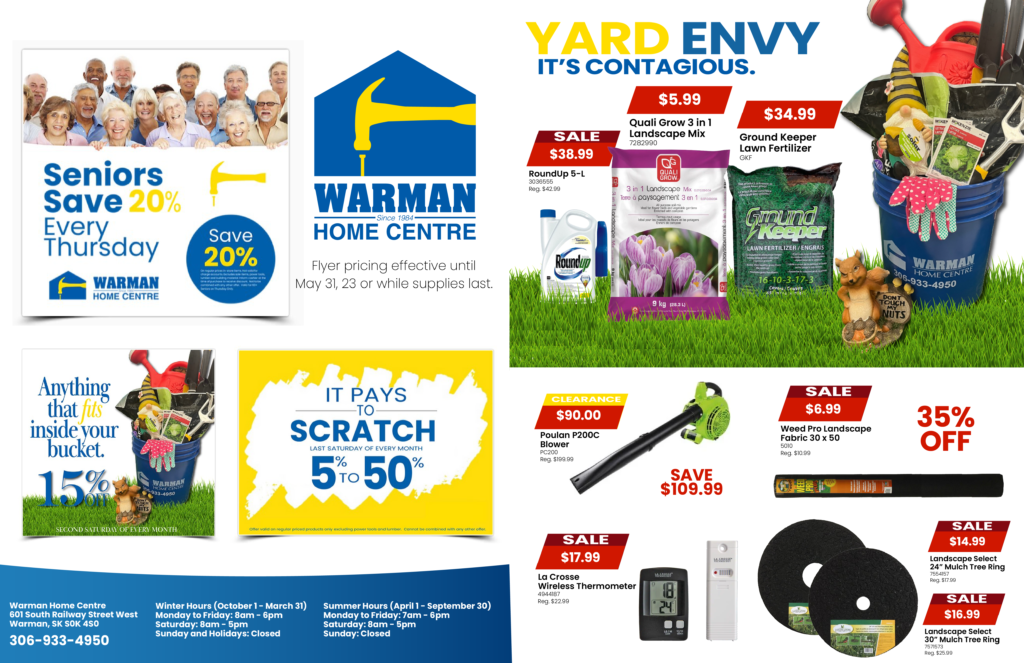 May Flyer Warman Home Centre
